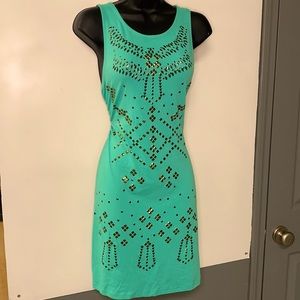 Derek Heart Mini dress with embellishments